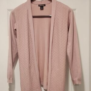 Elegant Women's Cardigan in Blush Pink